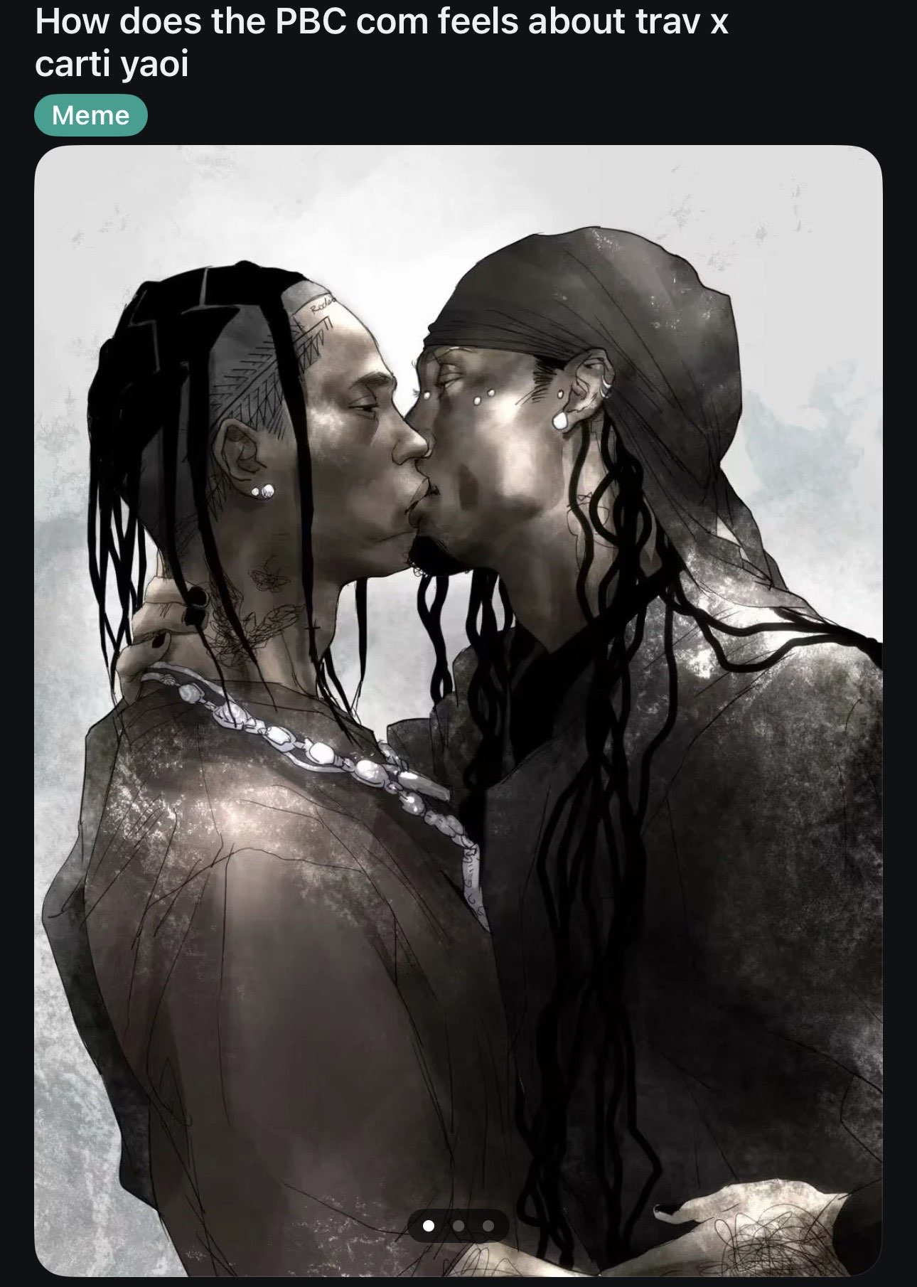 Travis Scott and Playboi Carti Yaoi